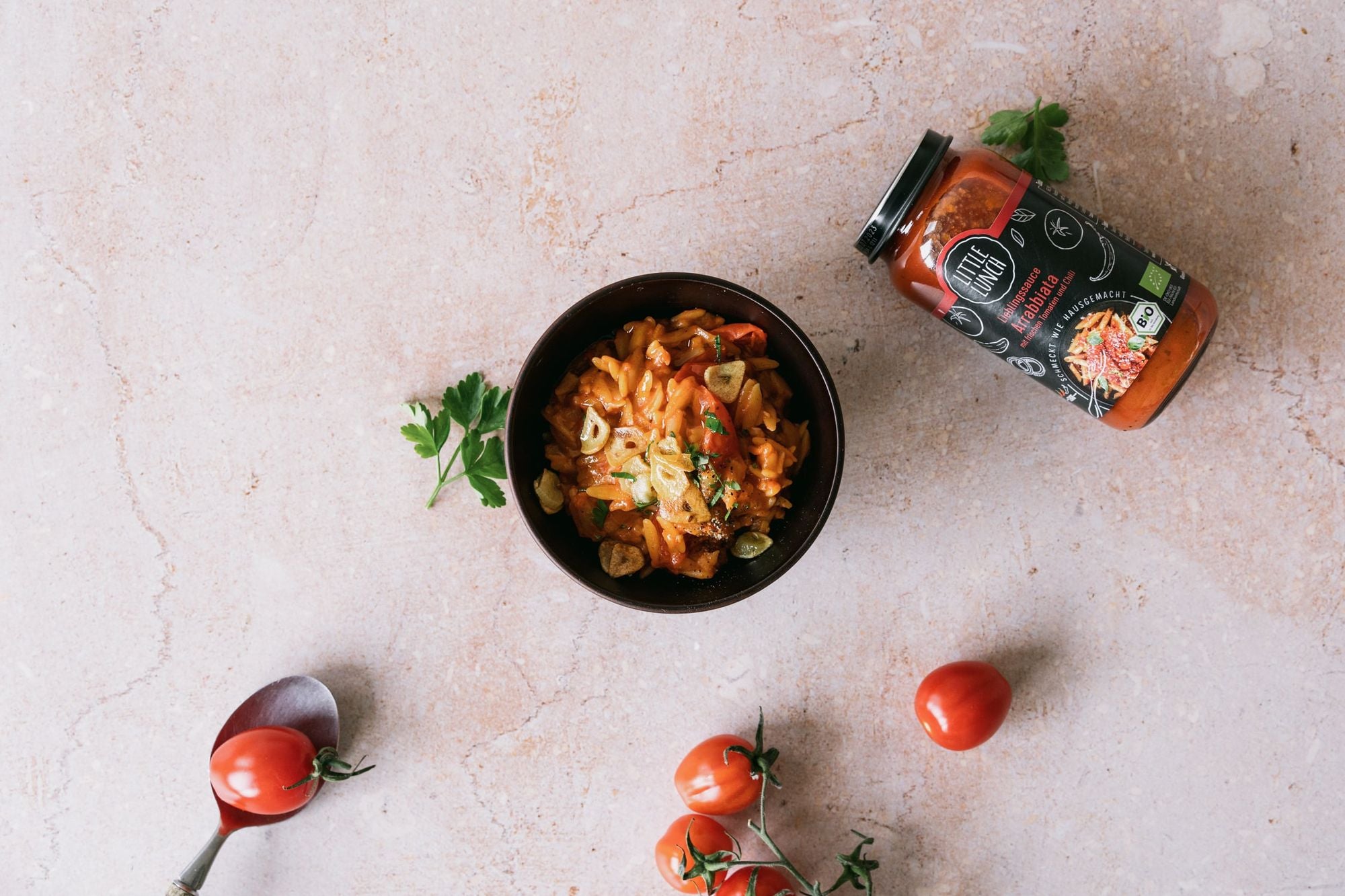 Rezept: Mediterranes Orzo-Tomaten-Risotto