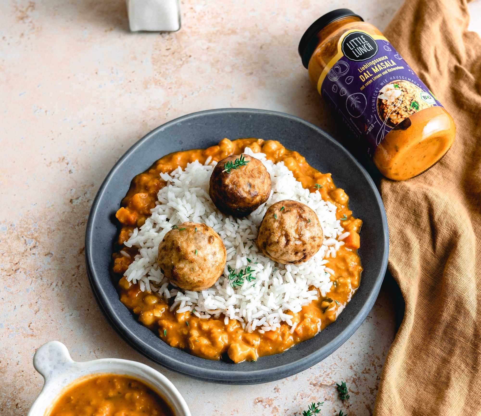 Rezept: Dal Masala Tofubällchen