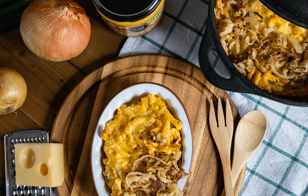 Hüttenrezept: Käsespätzle