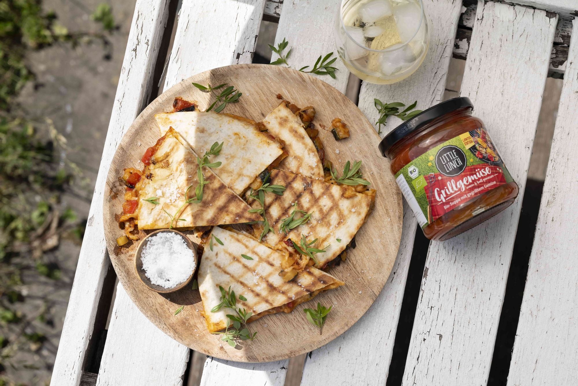 Rezept: Quesadilla mit Grillgemüse
