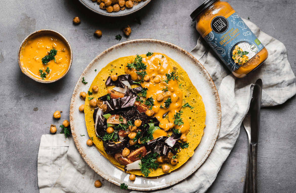 Rezept: Omelette mit Kichererbsen