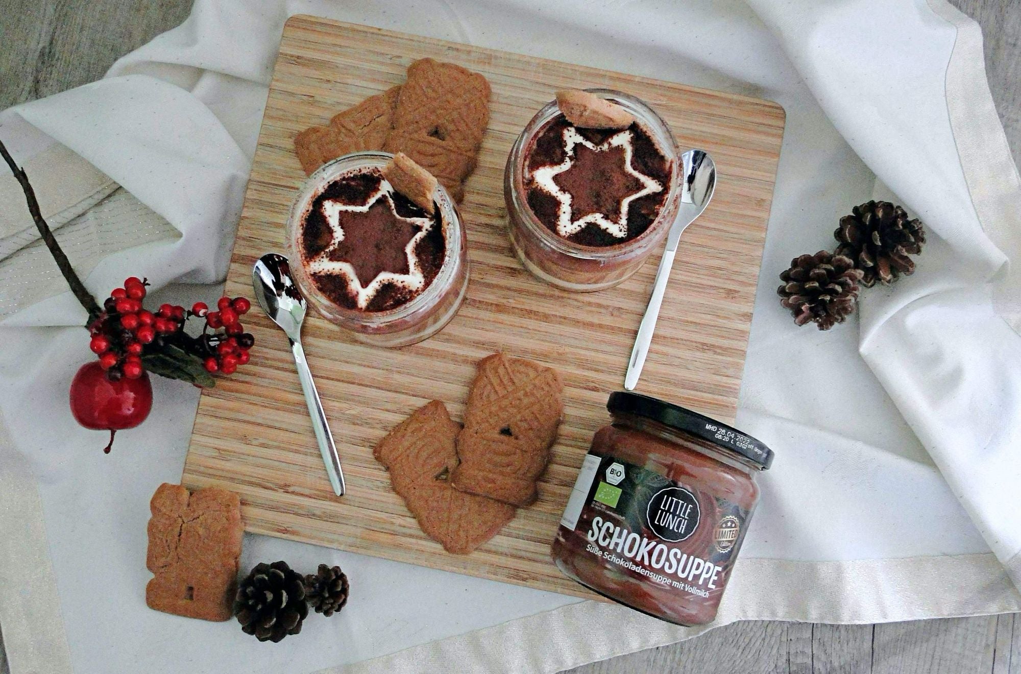 Rezept: Spekulatius Dessert mit Schokolade