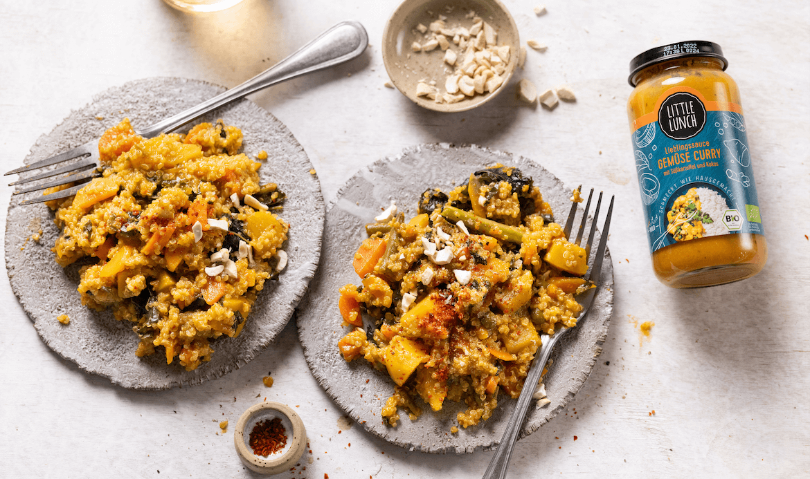 Rezept: Quinoa Gemüse Pfanne