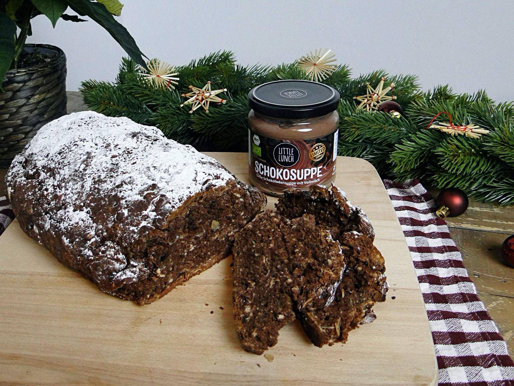 Rezept: Schoko Christstollen