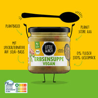 Erbsensuppe Vegan Bio