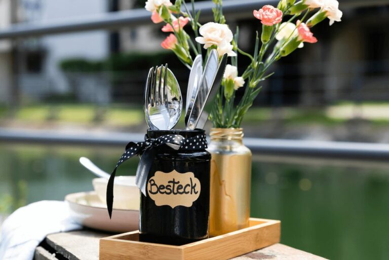 Grill DIY Deko Besteckhalter