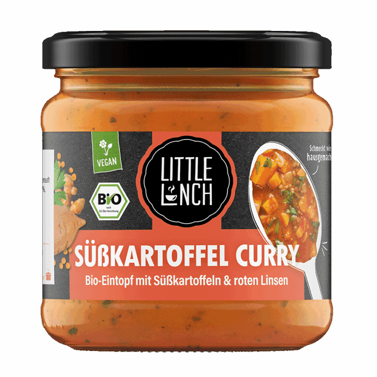 Süßkartoffel Curry Bio
