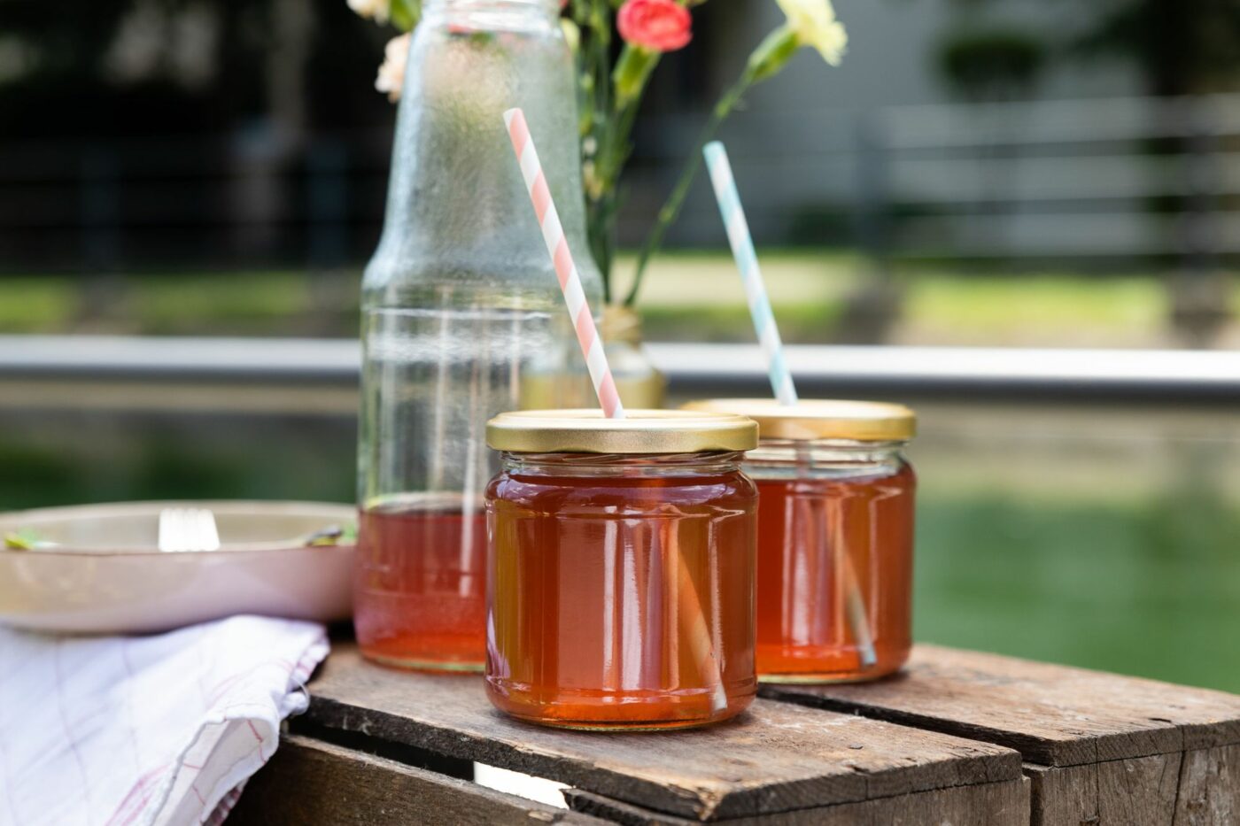 Grill DIY: Tischdeko selber machen DIY Trinkgl ser 036 min